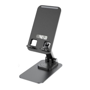 Aluminum Alloy 360° Rotatable Desktop Stand For iPad Air Anti-Slid Foldable Desktop Table Holder For iPhone Samsung Bracket(DS-1)