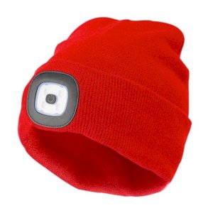 LED Lighted Hat, USB Rechargeable Head