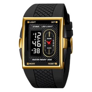 SKMEI Dual-Display Electronic Wristwatches With Luminous 30m Waterproof Mutifunctional Sports Fashion Watch For Men